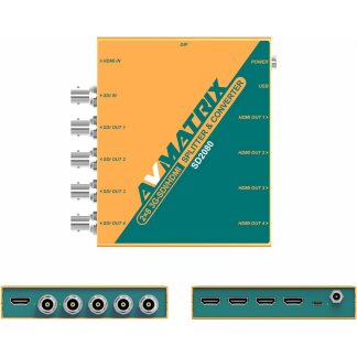 AVMATRIX Converter 2×8 SDI/HDMI Distribution,