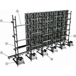 General LED Screen Ground Support